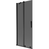 Mexen Velar paravan de cadă cu 2 uși culisante 85 x 150 cm, grafit, negru - 896-085-000-41-70