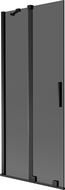 Mexen Velar paravan de cadă cu 2 uși culisante 85 x 150 cm, grafit, negru - 896-085-000-41-70