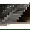 Mexen Omega tolható zuhanyajtó 140 cm, Sötétszürke, Króm - 825-140-000-01-40