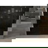 Mexen Omega tolható zuhanyajtó 140 cm, Sötétszürke, Króm - 825-140-000-01-40