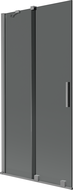 Mexen Velar paravan cadă de baie culisant cu 2 canate 95 x 150 cm, grafit, gun metal - 896-095-000-41-95