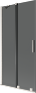 Mexen Velar paravan de duș cu 2 uși glisante 95 x 150 cm, grafit, nichel periat - 896-095-000-41-97