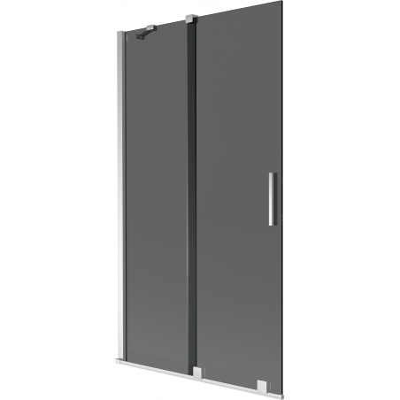 Mexen Velar paravan de cadă cu 2 uși glisante 100 x 150 cm, grafit, crom - 896-100-000-41-01