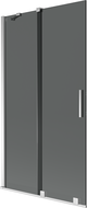 Mexen Velar paravan de cadă cu 2 uși glisante 100 x 150 cm, grafit, crom - 896-100-000-41-01