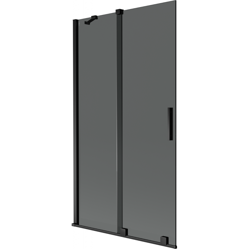 Mexen Velar paravan cadă 2-canate culisant 100 x 150 cm, grafit, negru - 896-100-000-41-70