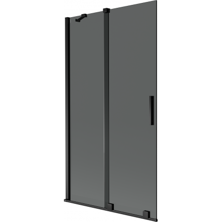 Mexen Velar paravan de cadă cu 2 uși glisante 100 x 150 cm, grafit, negru - 896-100-000-41-70