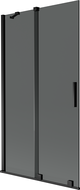 Mexen Velar paravan cadă 2-canate culisant 100 x 150 cm, grafit, negru - 896-100-000-41-70