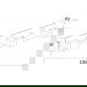 Mexen cuier triplu pentru prosoape, Neagră - 709263-70