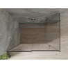 Mexen Omega tolóajtós zuhanykabin 120 x 100 cm, Sötétszürke, Króm - 825-120-100-01-40