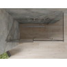 Mexen Omega 130 x 70 cm-es tolóajtós zuhanykabin, grafit, króm - 825-130-070-01-40