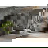 Mexen Omega tolóajtós zuhanykabin 130 x 70 cm, Sötétszürke, Króm - 825-130-070-01-40