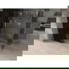 Mexen Omega tolóajtós zuhanykabin 130 x 70 cm, Sötétszürke, Króm - 825-130-070-01-40