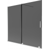 Mexen Velar paravan de cadă cu 2 uși glisante 170 x 150 cm, grafit, crom - 896-170-000-41-01