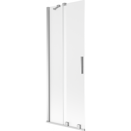 Paravan cadă Mexen Velar cu 2 uși culisante, 70 x 150 cm, înghețat, crom - 896-070-000-31-01