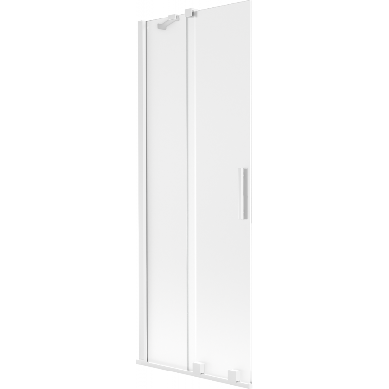 Paravan de cadă Mexen Velar cu 2 canaturi glisante 70 x 150 cm, mat, alb - 896-070-000-31-20
