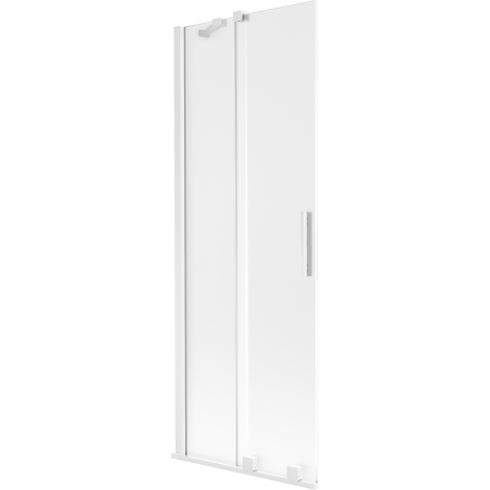 Mexen Velar két szárnyú eltolható kádparaván 70 x 150 cm, deres, fehér - 896-070-000-31-20