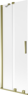 Mexen Velar kétszárnyú, tolózuhanyfal 70 x 150 cm, dér, arany - 896-070-000-31-50