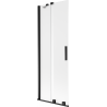 Paravan de duș Mexen Velar cu 2 uși glisante 70 x 150 cm, mat, negru - 896-070-000-31-70