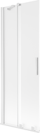 Mexen Velar paravan de baie cu 2 uși glisante 75 x 150 cm, mat, alb - 896-075-000-31-20