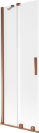 Mexen Velar paravan de cadă 2-canate extensibil 75 x 150 cm, mat, aur roz - 896-075-000-31-60