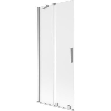 Mexen Velar 2-paneles toló kádparaván 80 x 150 cm, matt, króm - 896-080-000-31-01
