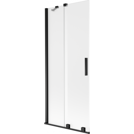 Mexen Velar paravan de duș cu 2 panouri glisante 80 x 150 cm, mat, negru - 896-080-000-31-70