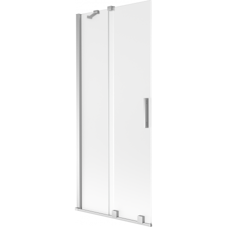 Paravan cadă glisant Mexen Velar, 2 uși, 85 x 150 cm, înghețat, crom - 896-085-000-31-01
