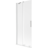 Mexen Velar 2-szárnyú tolóajtós kádparaván 85 x 150 cm, matt, fehér - 896-085-000-31-20