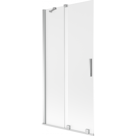 Mexen Velar 2-szárnyú toló kádparaván 90 x 150 cm, homályos, króm - 896-090-000-31-01