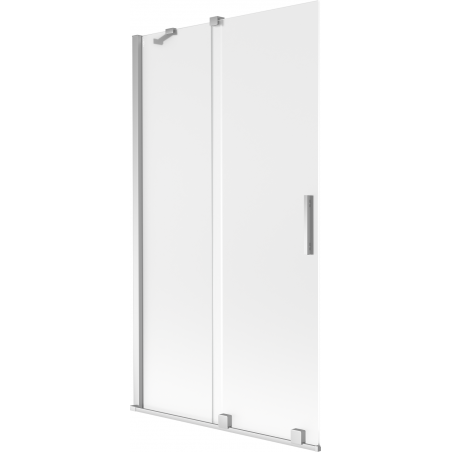 Paravan de cadă Mexen Velar, 2 canaturi glisante, 100 x 150 cm, sticlă mată, crom - 896-100-000-31-01