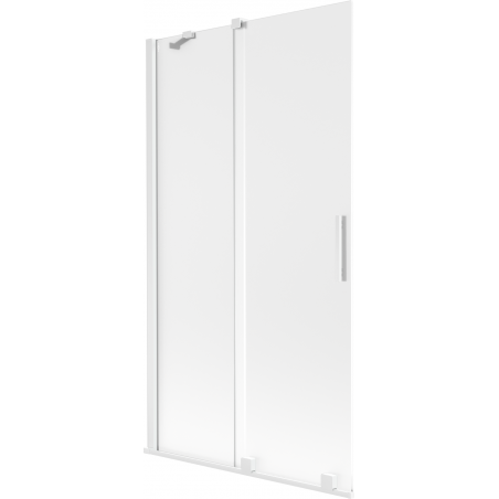 Mexen Velar paravan cadă cu 2 panouri glisante 100 x 150 cm, înghețat, alb - 896-100-000-31-20