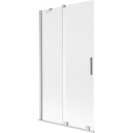 Mexen Velar paravan de cadă cu 2 uși, 100 x 150 cm, sablat, nichel periat - 896-100-000-31-97
