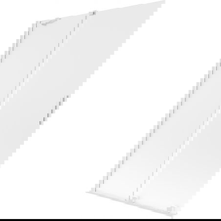 Mexen Velar kétszárnyú eltolható fürdőszobai válaszfal 120 x 150 cm, szatén, fehér - 896-120-000-31-20