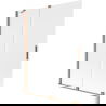 Mexen Velar paravan de baie 2-panouri glisante 130 x 150 cm, geam mat, cupru periat - 896-130-000-31-65