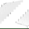 Mexen Velar paravan cadă 2 canate glisante 140 x 150 cm, opac, crom - 896-140-000-31-01