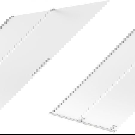 Mexen Velar 2-szárnyas toló kádparaván 150 x 150 cm, fagyott, króm - 896-150-000-31-01