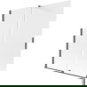 Mexen Velar 2-szárnyú toló kádparaván 150 x 150 cm, deres, gun gray kefe - 896-150-000-31-66