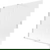 Paravan cadă Mexen Velar cu 2 uși glisante 170 x 150 cm, satinat, crom - 896-170-000-31-01