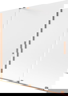 Mexen Velar paravan de baie cu 2 uși glisante 170 x 150 cm, opac, alamă periată - 896-170-000-31-65