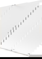 Mexen Velar paravan cadă cu 2 uși glisante 170 x 150 cm, mat, nichel periat - 896-170-000-31-97