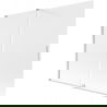 Mexen Velar paravan de cadă cu 2 uși glisante 180 x 150 cm, cu efect de gheață, crom - 896-180-000-31-01