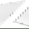 Paravan cadă Mexen Velar, 2 canaturi glisante, 180 x 150 cm, sticlă mată, gri gun metal periat - 896-180-000-31-66