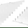 Mexen Velar 2-szárnyú toló fürdőszobai paraván 180 x 150 cm, matt, kefélt nikkel - 896-180-000-31-97