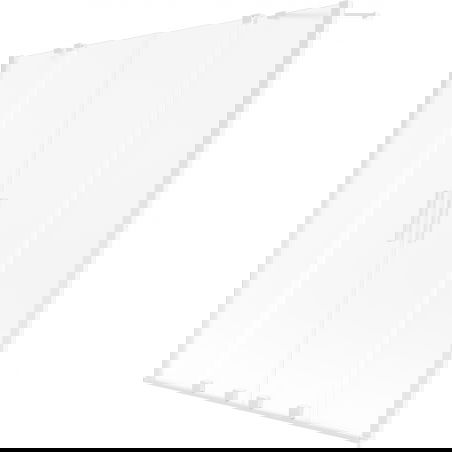 Mexen Velar Duo paravan de cadă cu 2 canate glisante 150 x 150 cm, înghețat, alb - 896-150-000-32-20