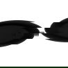 Mexen Prato cadă de sine stătătoare din conglomerat 170 x 70 cm, negru mat - 57251707070