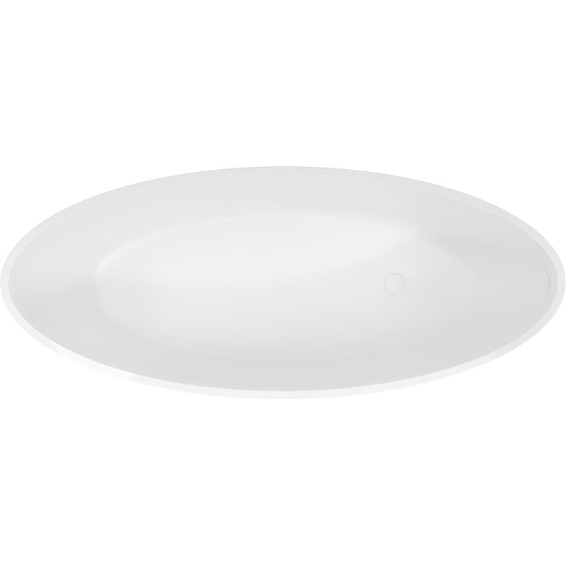 Mexen Prato szabadon álló kád konglomerátumból 170 x 70 cm, fehér matt - 57251707000