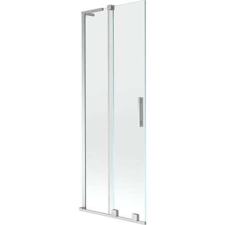 Mexen Velar L paravan cadă 2 canaturi culisante 70 x 150 cm, transparent, crom - 896-070-003-01-01