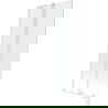 Mexen Velar L paravan cadă, glisabil cu 2 panouri 85 x 150 cm, transparent, alb - 896-085-003-01-20