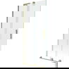 Paravan de baie Mexen Velar L, batant, culisant, 2 aripi, 85 x 150 cm, transparent, auriu - 896-085-003-01-50