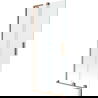 Mexen Velar L paravan cadă 2 uși glisante 85 x 150 cm, transparent, cupru periat - 896-085-003-01-65